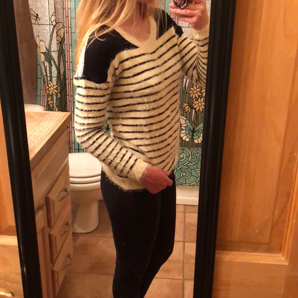 Fuzzy sweater